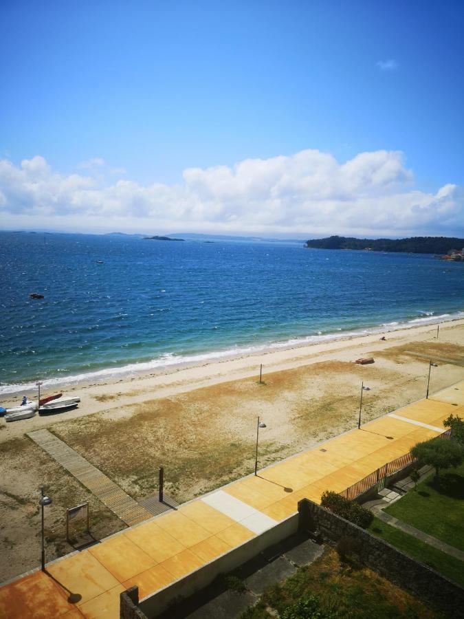 Precioso Apartamento En Primera Linea De Playa Vilagarcia de Arousa Exterior foto